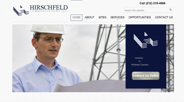 Long island web design services portfolio hirschfeld communications LLC