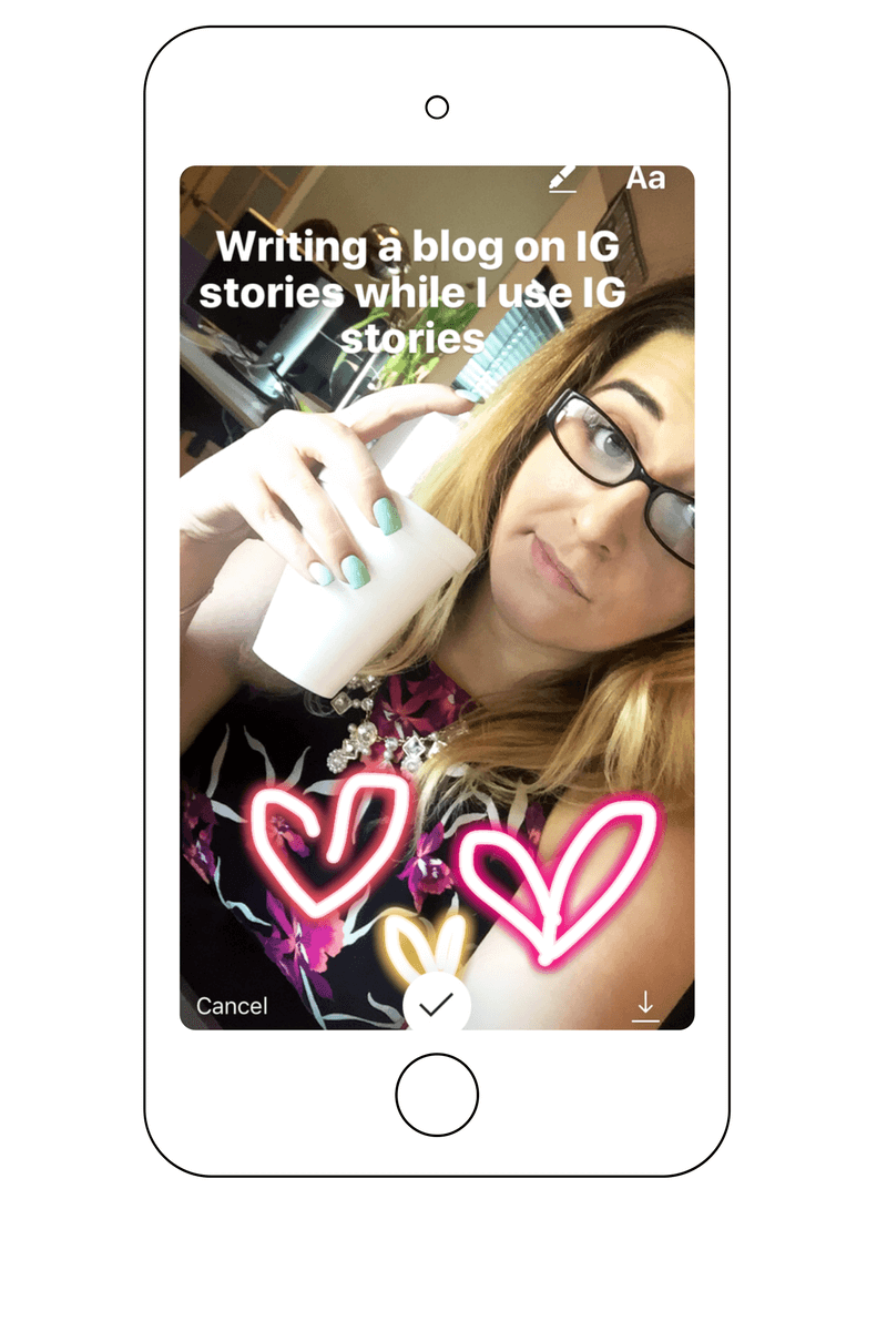 toni-using-instagram-stories toni using instagram stories