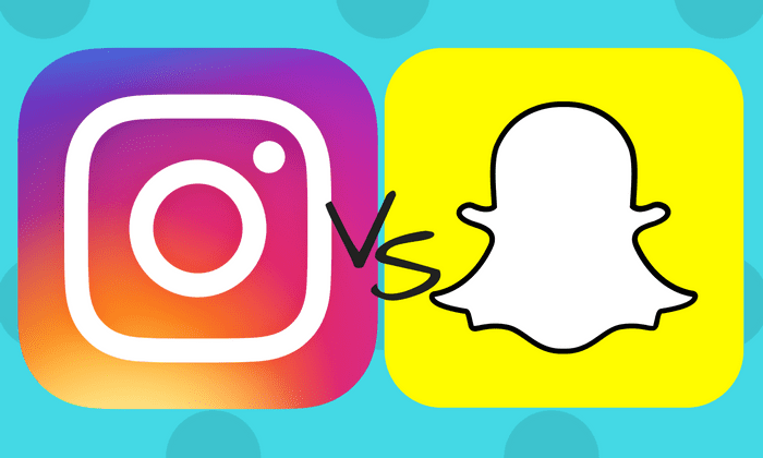instagram versus snapchat